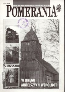 Pomerania : miesięcznik społeczno-kulturalny, 1994, nr 4