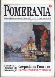 Pomerania : miesięcznik społeczno-kulturalny, 1995, nr 3