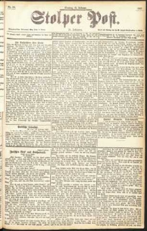 Stolper Post Nr. 38/1897