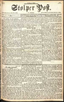 Stolper Post Nr. 84/1897