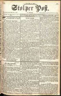 Stolper Post Nr. 89/1897