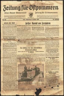 Zeitung für Ostpommern Nr. 246/1938