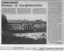 Pałac w Grąbkowie