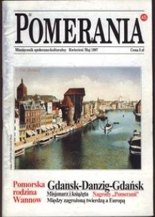Pomerania : miesięcznik społeczno-kulturaln, 1997, nr 4-5