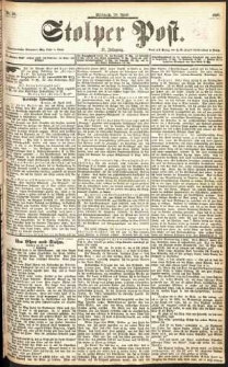 Stolper Post Nr. 98/1897