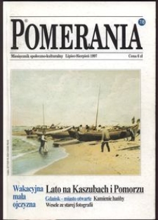 Pomerania : miesięcznik społeczno-kulturalny, 1997, nr 7-8