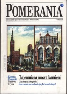Pomerania : miesięcznik społeczno-kulturalny, 1997, nr 9