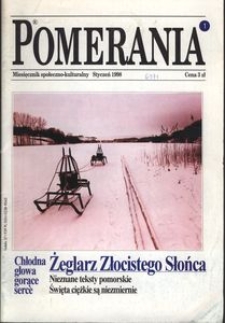 Pomerania : miesięcznik społeczno-kulturalny, 1998, nr 1