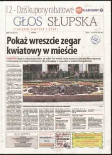 Głos Słupska : tygodnik Słupska i Ustki, 2012, sierpień, nr 186