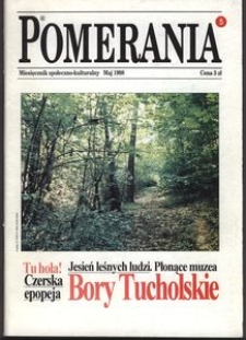 Pomerania : miesięcznik społeczno-kulturalny, 1998, nr 5