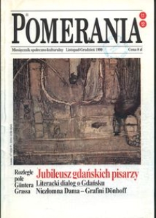 Pomerania : miesięcznik społeczno-kulturalny, 1999, nr 11-12