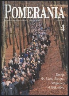 Pomerania : miesięcznik społeczno-kulturalny, 2000, nr 4