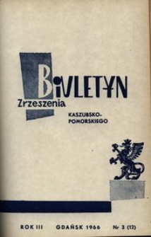 Biuletyn Zrzeszenia Kaszubsko-Pomorskiego, 1966, nr 3