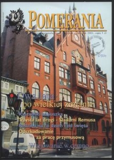 Pomerania : miesięcznik regionalny, 2001, nr 1
