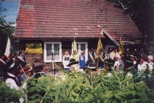 Poświęcenie sztandaru Zrzeszenia Kaszubsko-Pomorskiego Oddział Karsin Wiele