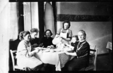 Nursery staff at the State Farm in Pieńk&oacute;w with chef Stanisława Elżbieta Elzanowska