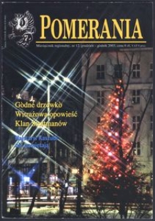 Pomerania : miesięcznik regionalny, 2003, nr 12