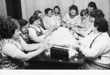 Darcie pierza u Krystyny Radomskiej