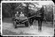 Petronela Uzarek on a ride