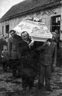 Bronislawa Broniecka's funeral