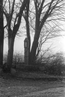 Kapliczka na słupie kamiennym - Łosienice [1]