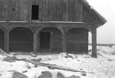 Chata zrębowa w budowie - Lipuska Huta [2]