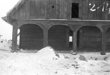 Chata zrębowa w budowie - Lipuska Huta [3]