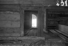 Chata zrębowa w budowie - Lipuska Huta [6]