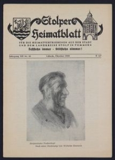 Stolper Heimatblatt für die Heimatvertriebenen aus der Stadt und dem Landkreise Stolp in Pommern Nr. 10/1959
