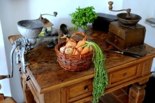 Sprzęt gospodarstwa domowego w Muzeum Kultury Ludowej Pomorza w Swołowie (1)