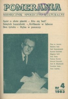 Pomerania : miesięcznik społeczno-kulturalny, 1983, nr 4