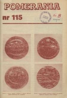 Pomerania : miesięcznik społeczno-kulturalny, 1981, nr 8