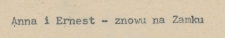 Anna i Ernest - znowu na Zamku