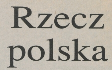 Rzecz polska
