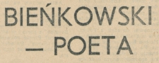 Bieńkowski - poeta