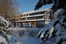 Spichlerz Richtera w Słupsku zimą