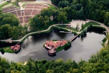 Dolina Charlotty w Strzelinku : zdjęcia lotnicze