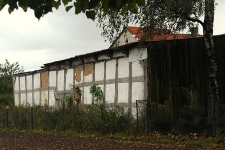 Budynki gospodarcze w Bierkowie