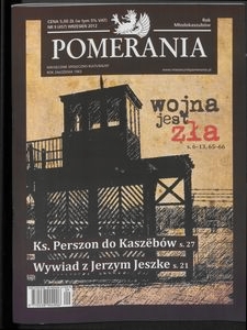 Pomerania : miesięcznik społeczno-kulturalny, 2012, nr 9