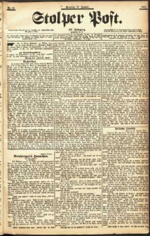 Stolper Post Nr. 21/1903