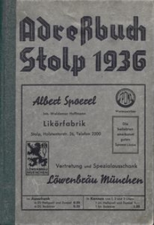 Adreßbuch Stolp 1936