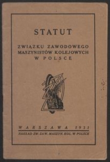 Statut Związku Zawodowego Maszynistów Kolejowych w Polsce