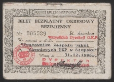 Bilet Bezpłatny Okresowy Bezimmienny