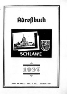 Adreβbuch Slawer 1937