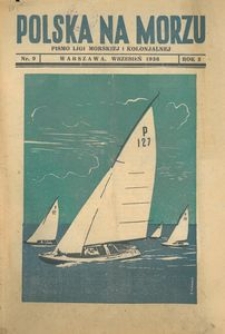 Polska na Morzu, 1936, nr 9