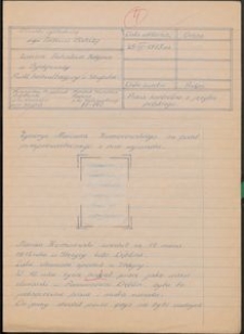 Życiorys Mariana Komorowskiego na podstawie przeprowadzonego z nim wywiadu