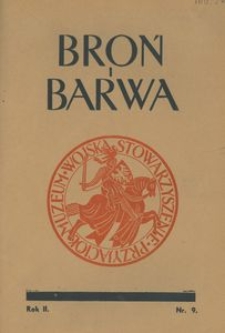 Broń i Barwa, 1935, nr 9