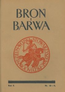 Broń i Barwa, 1935, nr 10/11