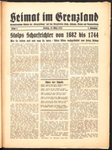 Heimat im Grenzland Nr. 4/1937