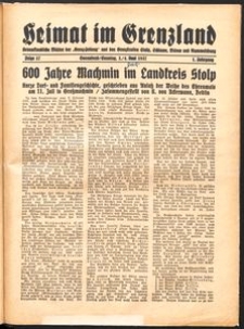 Heimat im Grenzland Nr. 17/1937